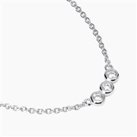 Collana Mabina Donna MY DIAMOND in Argento Diamante Lab Grown 0.08 Ct 553814 - 553814